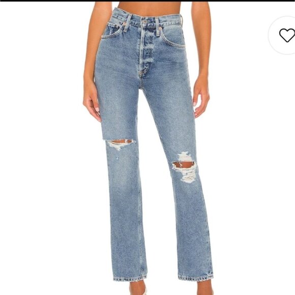 High rise Straight Citizens Of Humanity Sabine Jeans NEW size 28 - Picture 1 of 12